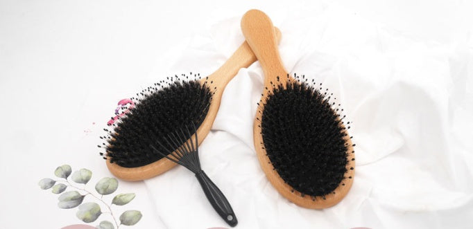 Beech Massage Hair Comb