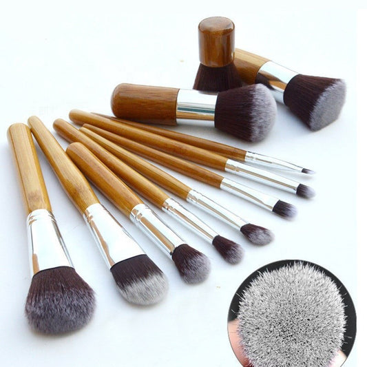 Bamboo Handle Makeup Brushes