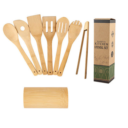 Bamboo Spatula Set