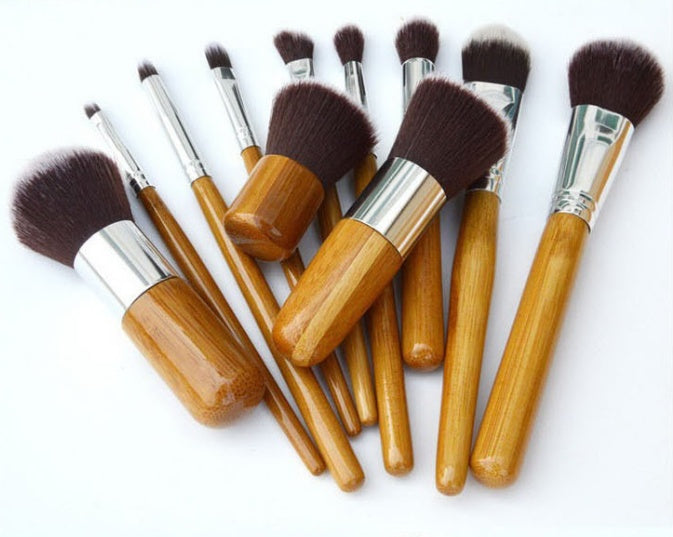 Bamboo Handle Makeup Brushes