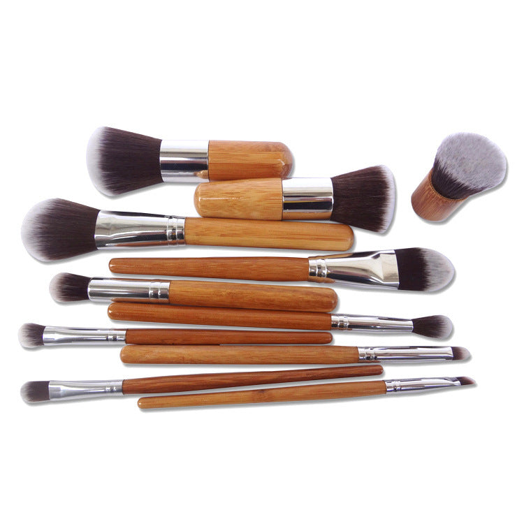 Bamboo Handle Makeup Brushes