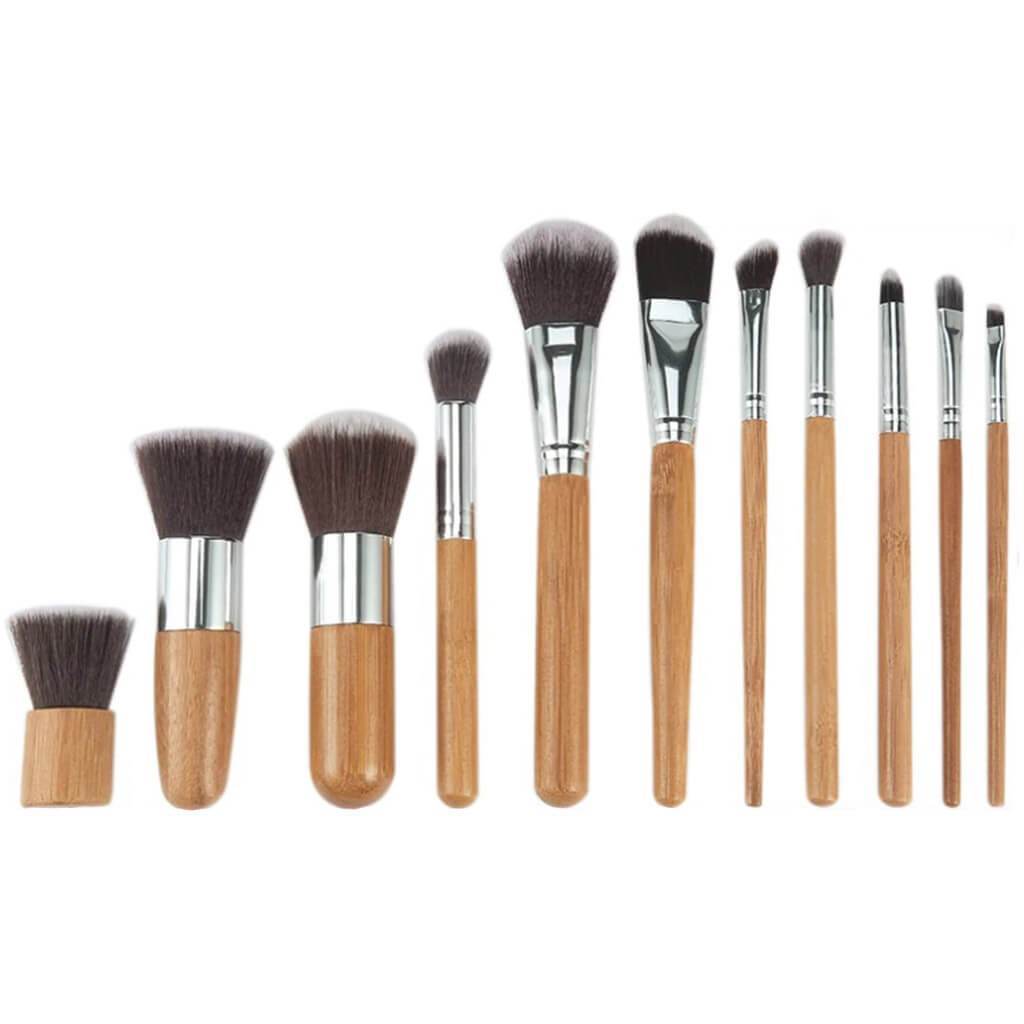 Bamboo Handle Makeup Brushes