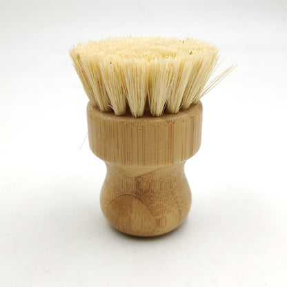 Kitchen Cleaning Brush Sisal Coarse Brown