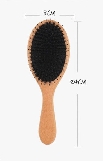 Beech Massage Hair Comb