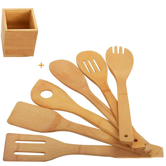 Bamboo Spatula Set