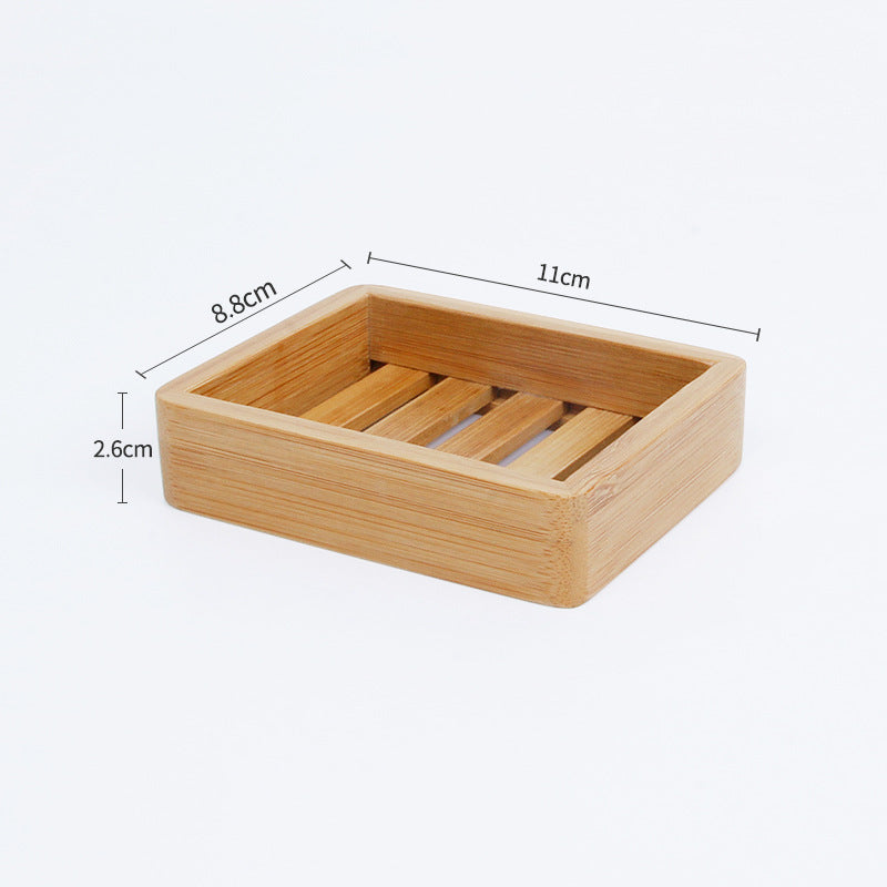 Bamboo and Wood Drain Soap Box