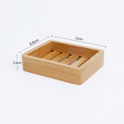 Bamboo and Wood Drain Soap Box