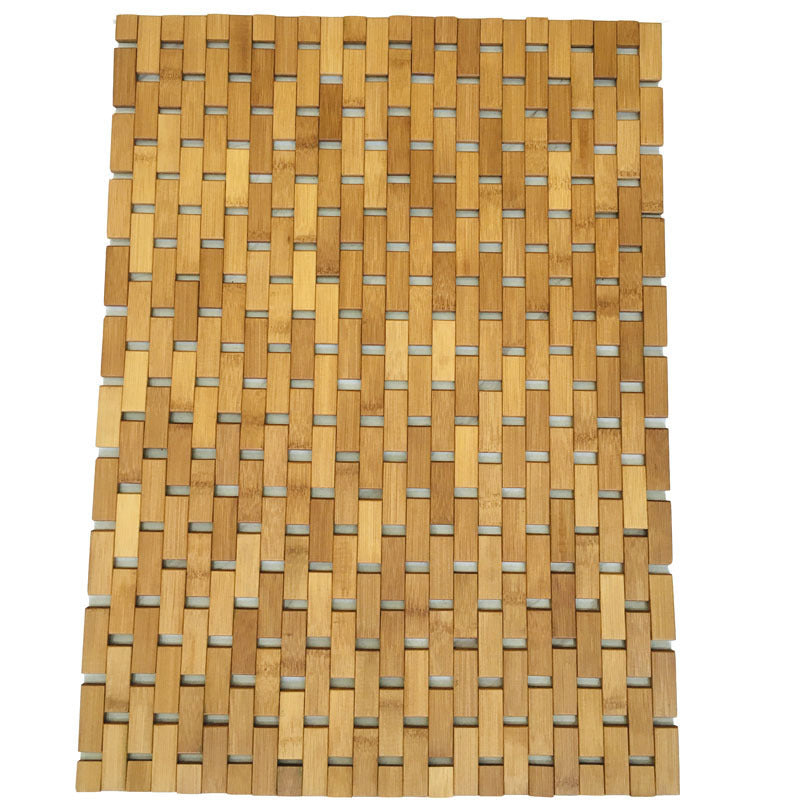 Fashion Simple Bamboo Bathroom Anti-slip Mats