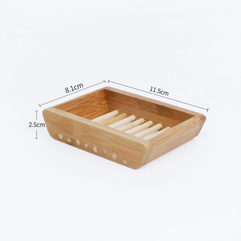 Bamboo and Wood Drain Soap Box